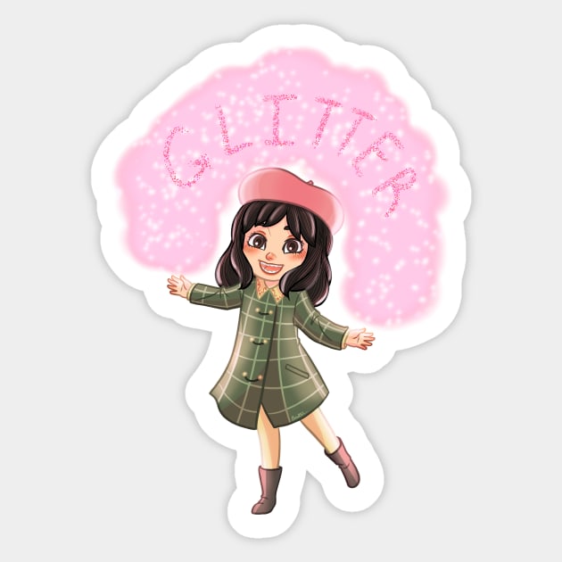 Glitter! Sticker by Elora0321